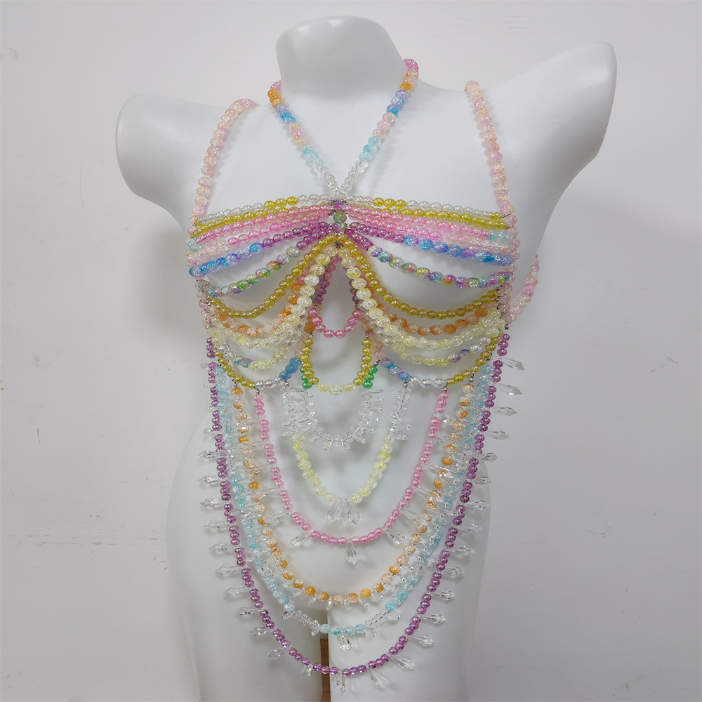 ผู้หญิงเครื่องประดับยุโรปและสห - Body Jewelry Vest บทวิจารณ์และราคา