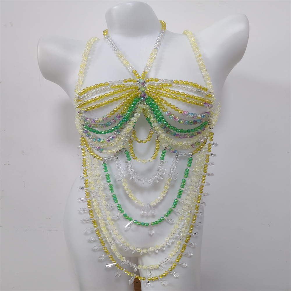 ผู้หญิงเครื่องประดับยุโรปและสห - Body Jewelry Vest บทวิจารณ์และราคา