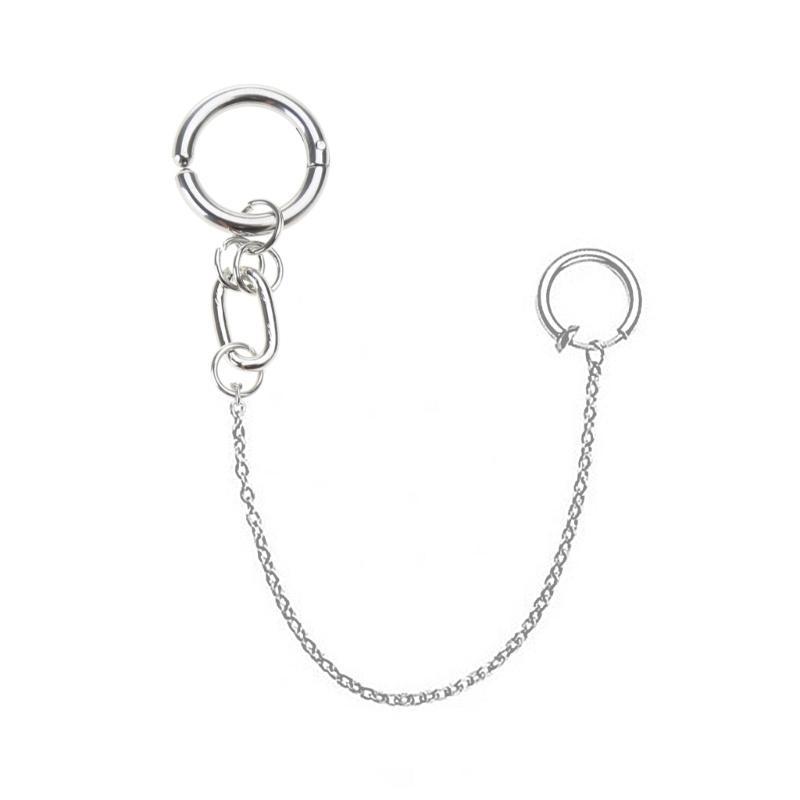 A52E 1 ชุดต่างหูแบบหนีบปากไม่เ - Body Jewelry Materials บทวิจารณ์และราคา
