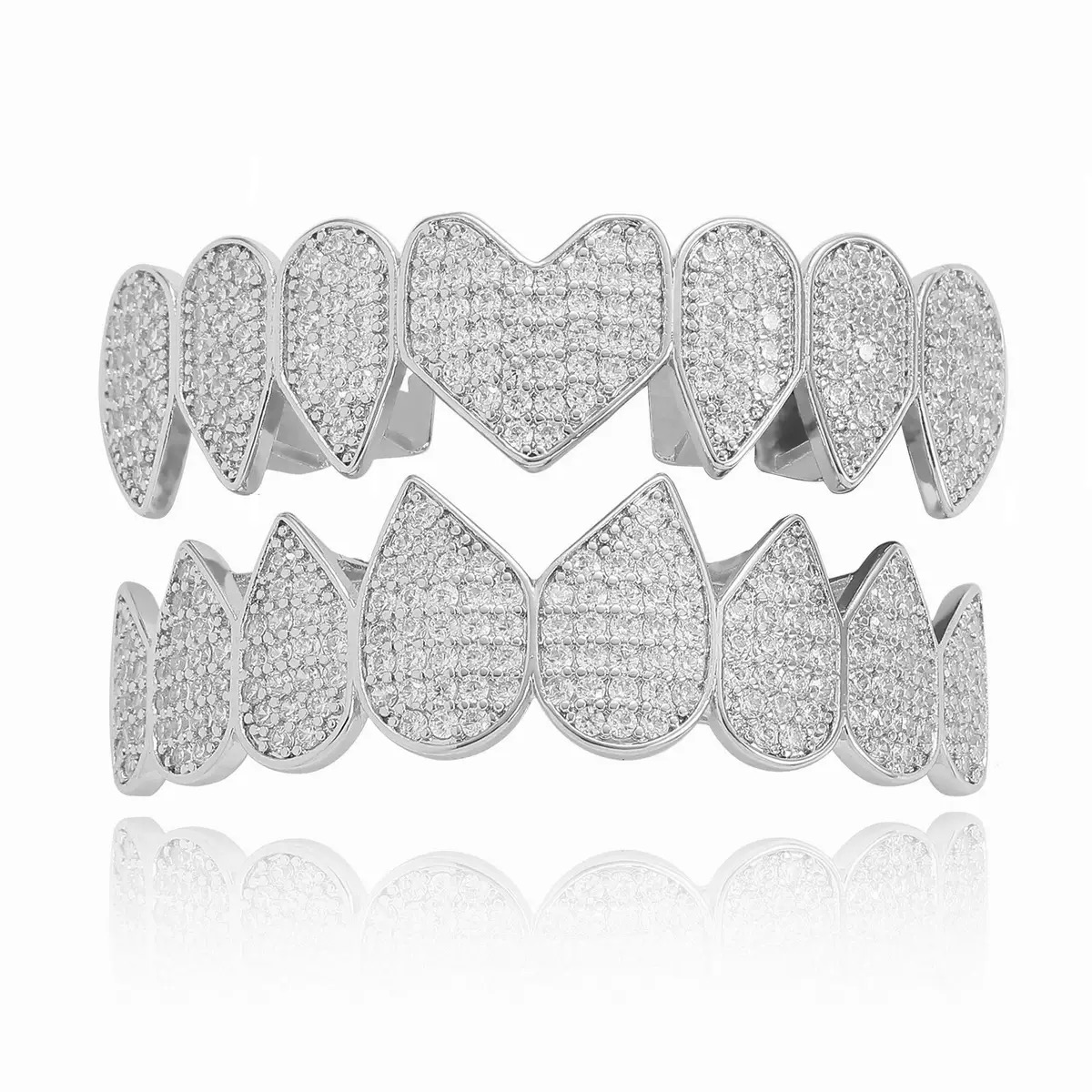 Hiphop Rock Iced Out 5A Zircon - Body Jewelry Materials บทวิจารณ์และราคา