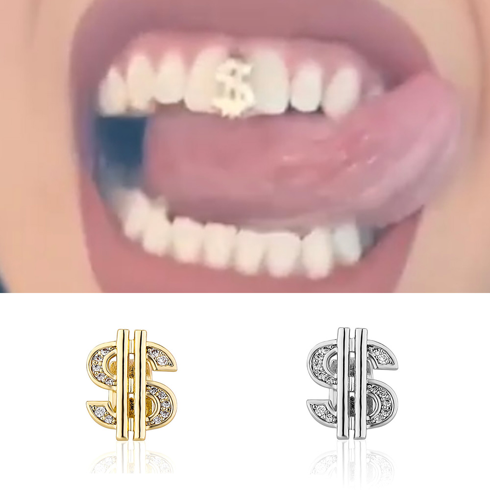 RACHELZ Hip Hop Iced Out CZ หิ - Body Jewelry Men บทวิจารณ์และราคา