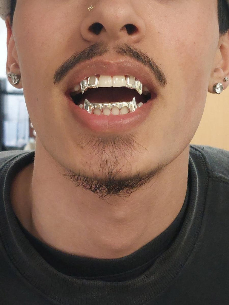 TOP GRILLZ Vampire Grills DIY  - Body Jewelry Men บทวิจารณ์และราคา