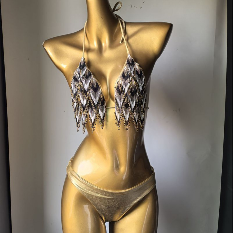 ชุดบอดี้สูทเซ็กซี่แบบมีโครงเหล - Body Jewelry Vest บทวิจารณ์และราคา