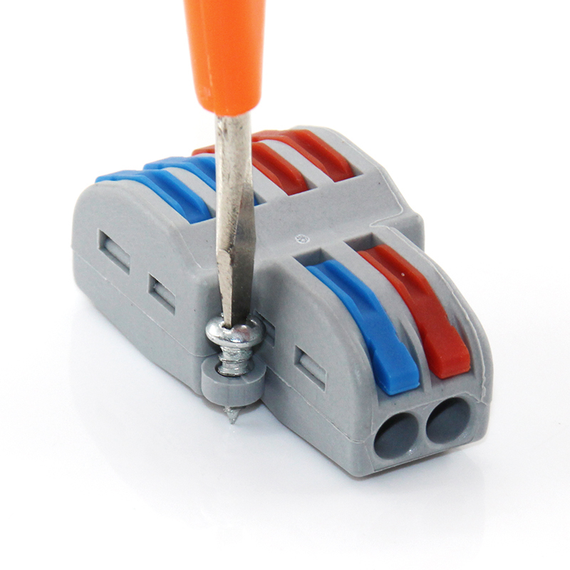 ขั้วต่อสายไฟขนาดกะทัดรัดอเนกปร - Threadless Push Pin บทวิจารณ์และราคา