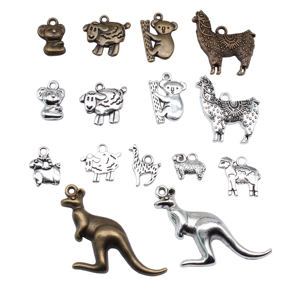 20Pcs ออสเตรเลีย Series Charms - Body Jewelry Australia บทวิจารณ์และราคา