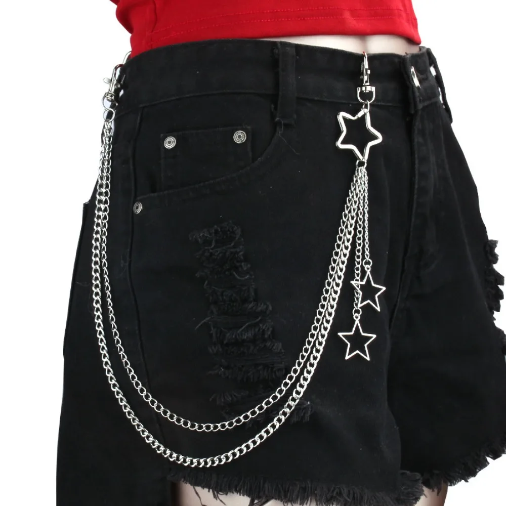 Charm เงินสีสแตนเลส Hollow Sta - Body Jewelry Men บทวิจารณ์และราคา