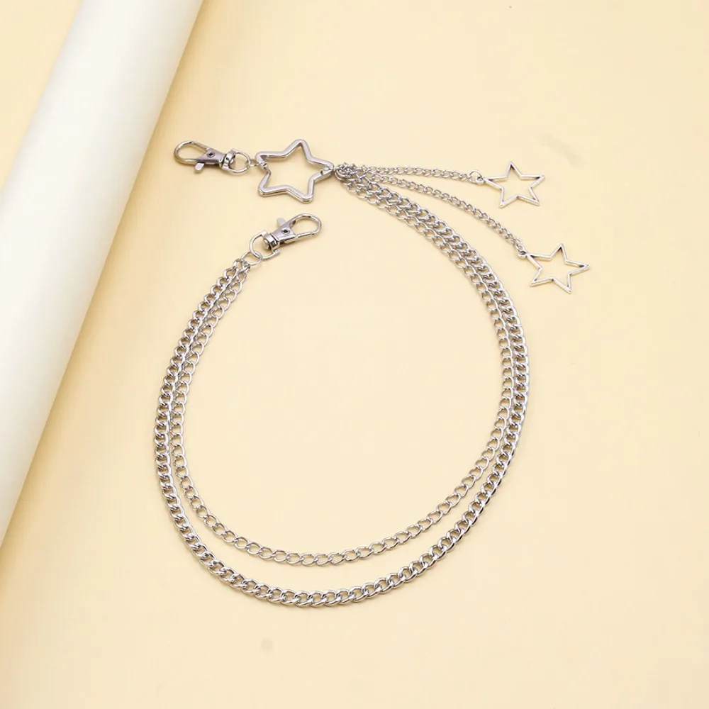 Charm เงินสีสแตนเลส Hollow Sta - Body Jewelry Men บทวิจารณ์และราคา