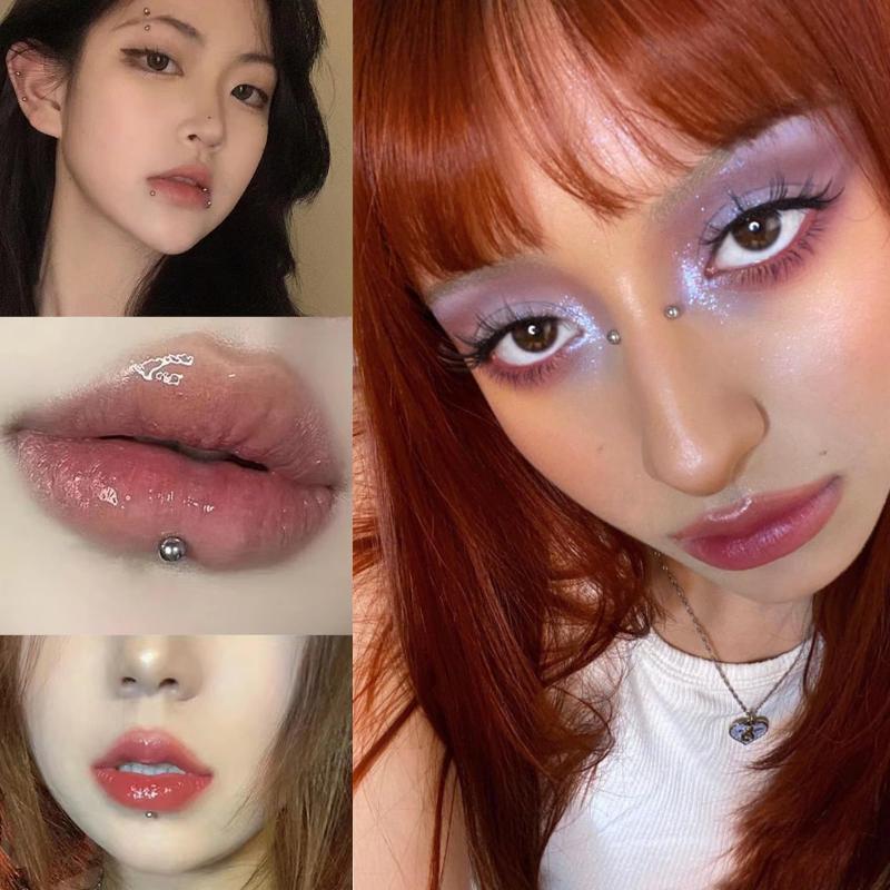 321pcs ไม่เจาะ Lip Studs สติกเ - Body Jewelry Waterproof บทวิจารณ์และราคา