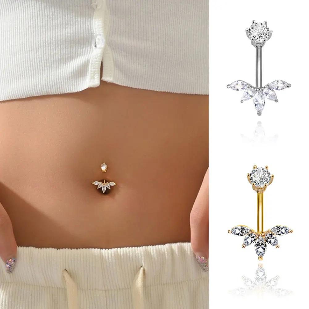 แหวนสะดือวัสดุทองแดงพรีเมียม ป - Body Jewelry Materials บทวิจารณ์และราคา