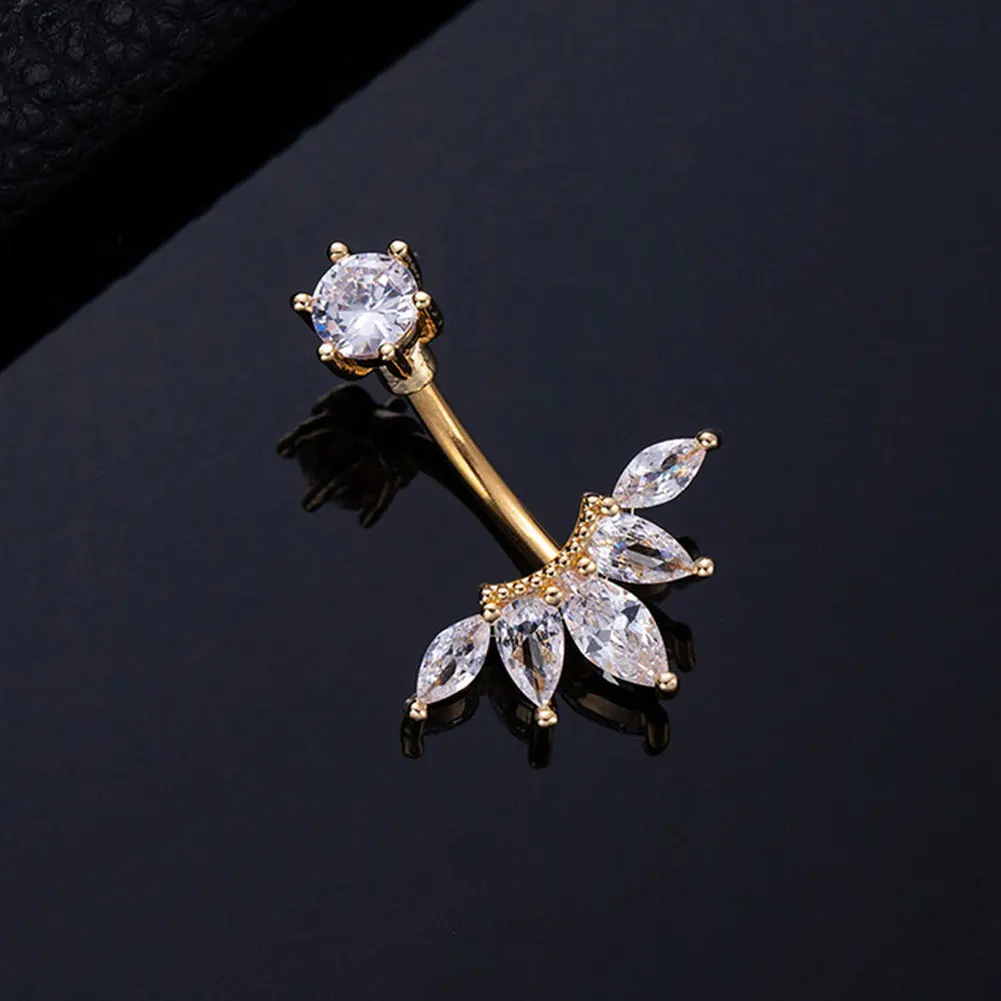 แหวนสะดือวัสดุทองแดงพรีเมียม ป - Body Jewelry Materials บทวิจารณ์และราคา