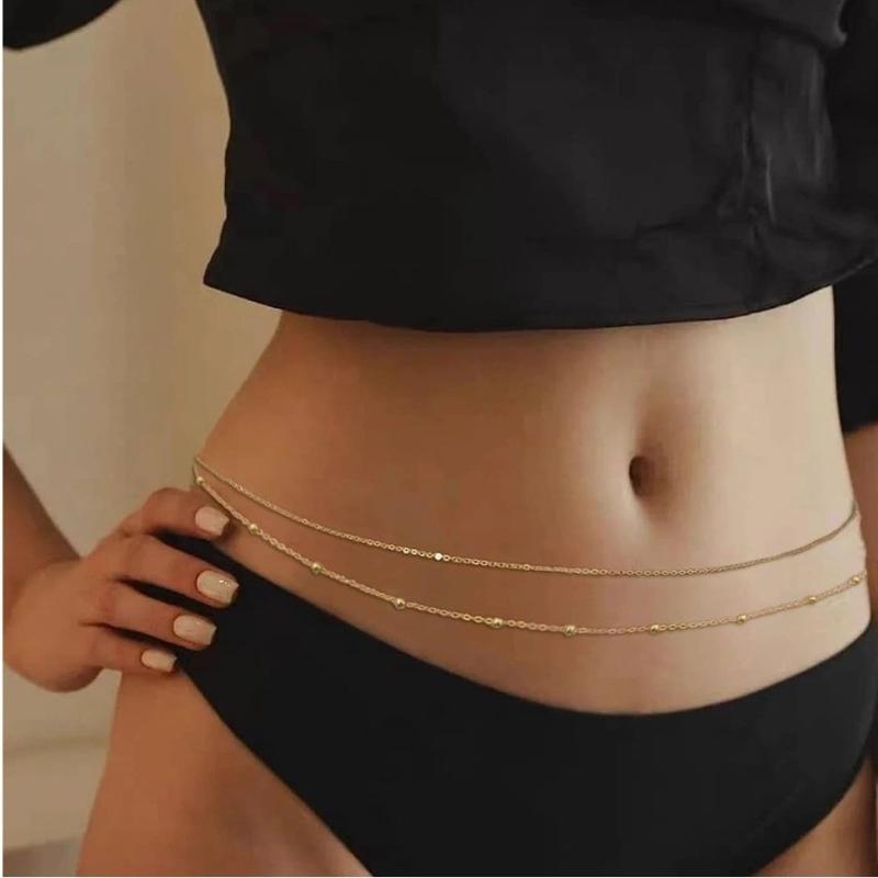 สร้อยคาดเอวสำหรับผู้หญิง กันน้ - Body Jewelry Waterproof บทวิจารณ์และราคา
