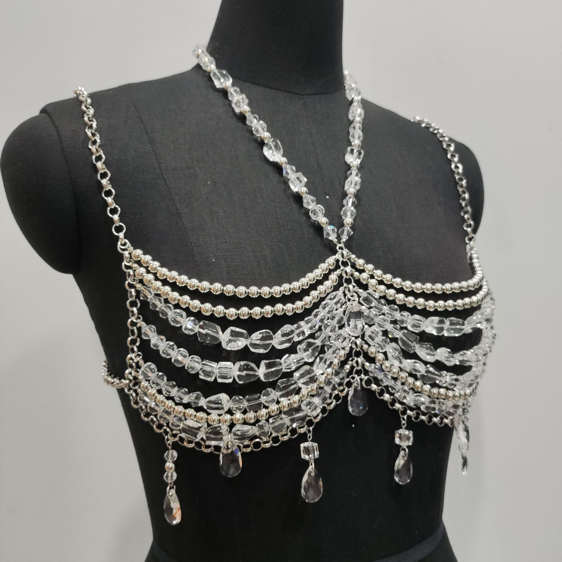2025 Handmade Music Festivalชุ - Body Jewelry Vest บทวิจารณ์และราคา
