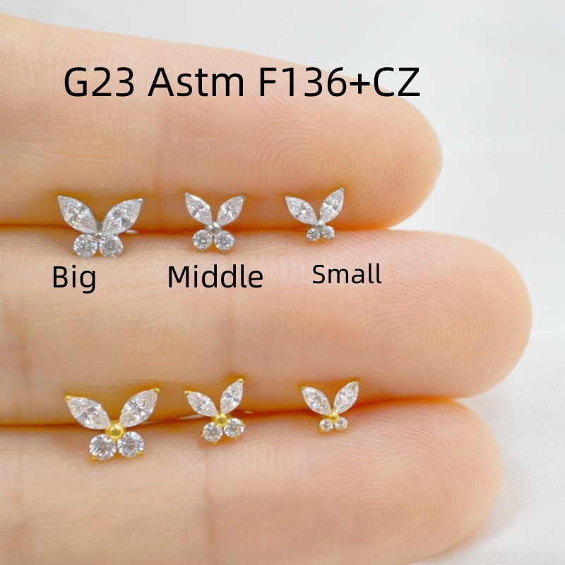 10ชิ้น16กรัม G23ไทเทเนียม ASTM - Rook Curved Barbell บทวิจารณ์และราคา