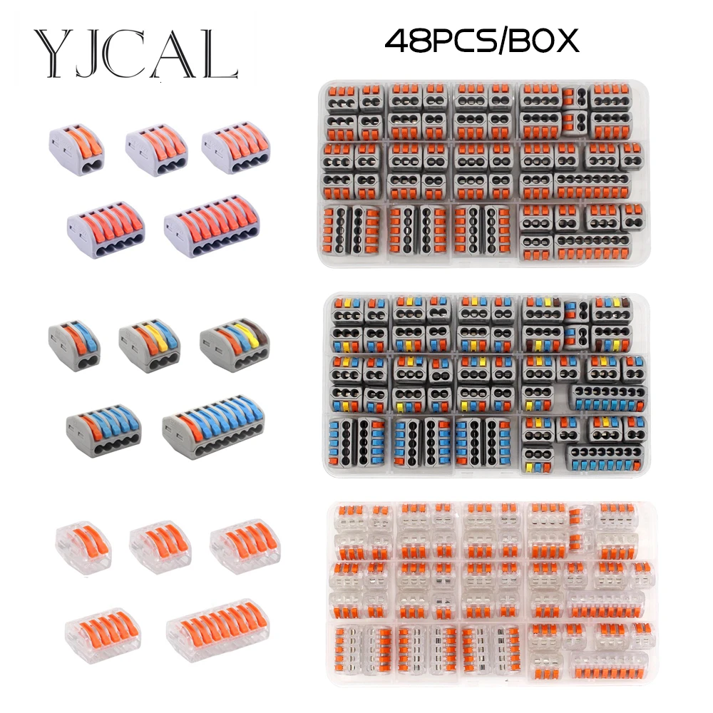 30/48 ชิ้น Fast สายไฟ Push-in  - Threadless Push Pin บทวิจารณ์และราคา