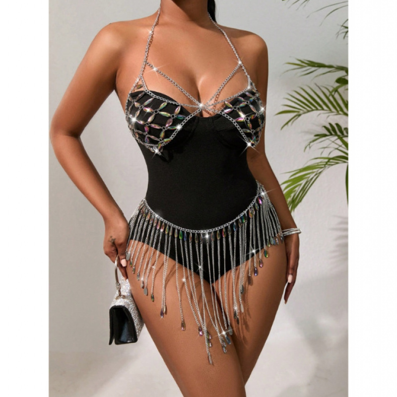 ชุดเครื่องประดับร่างกายผู้หญิง - Body Jewelry Vest บทวิจารณ์และราคา