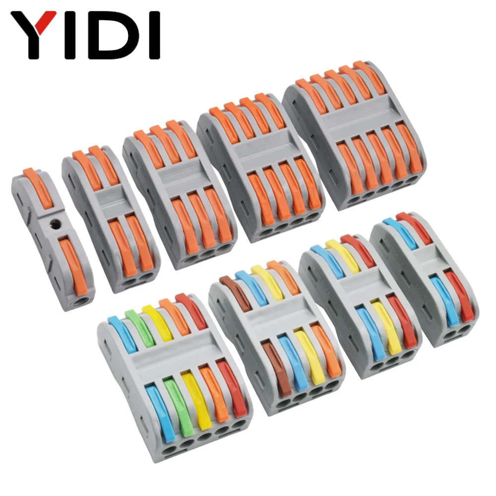 5pcs สายแยก Push-in การเชื่อมต - Threadless Push Pin บทวิจารณ์และราคา