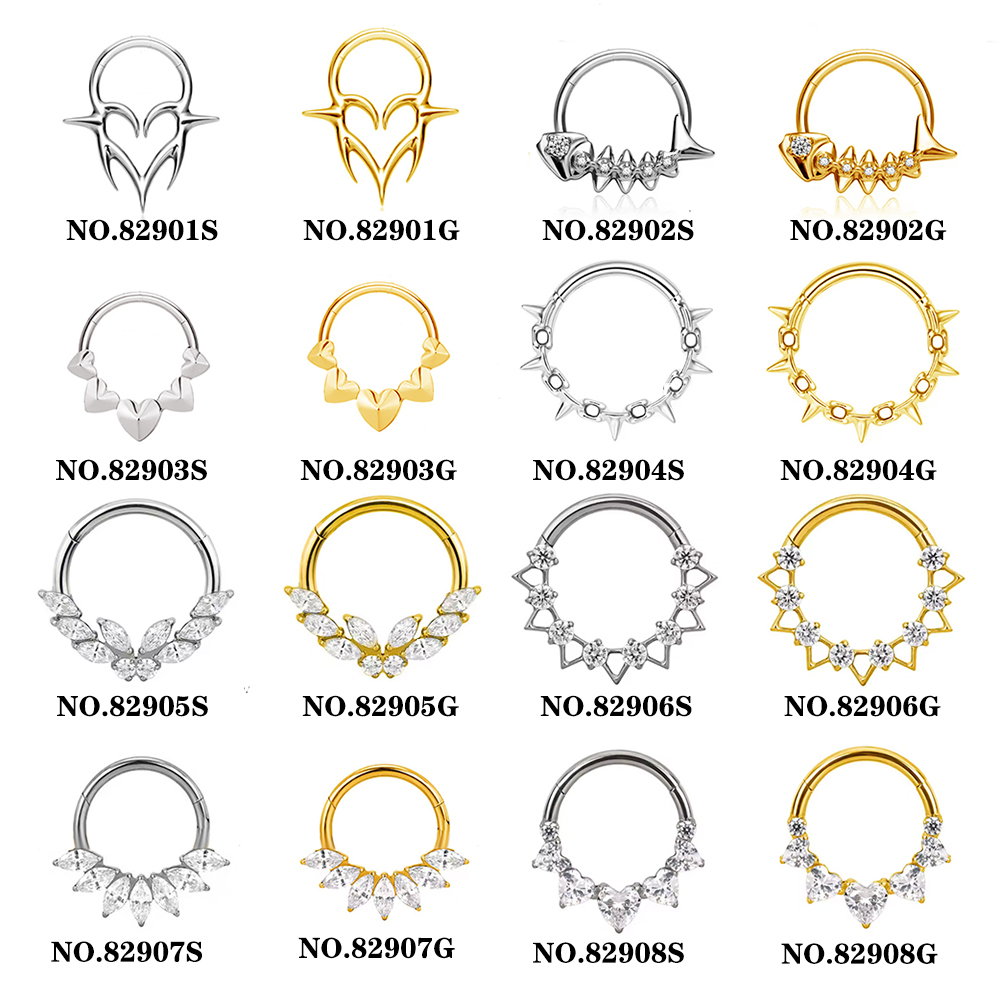 ต่างหูห่วงทรงเปลือกหอยไทเทเนีย - Rook Curved Barbell บทวิจารณ์และราคา