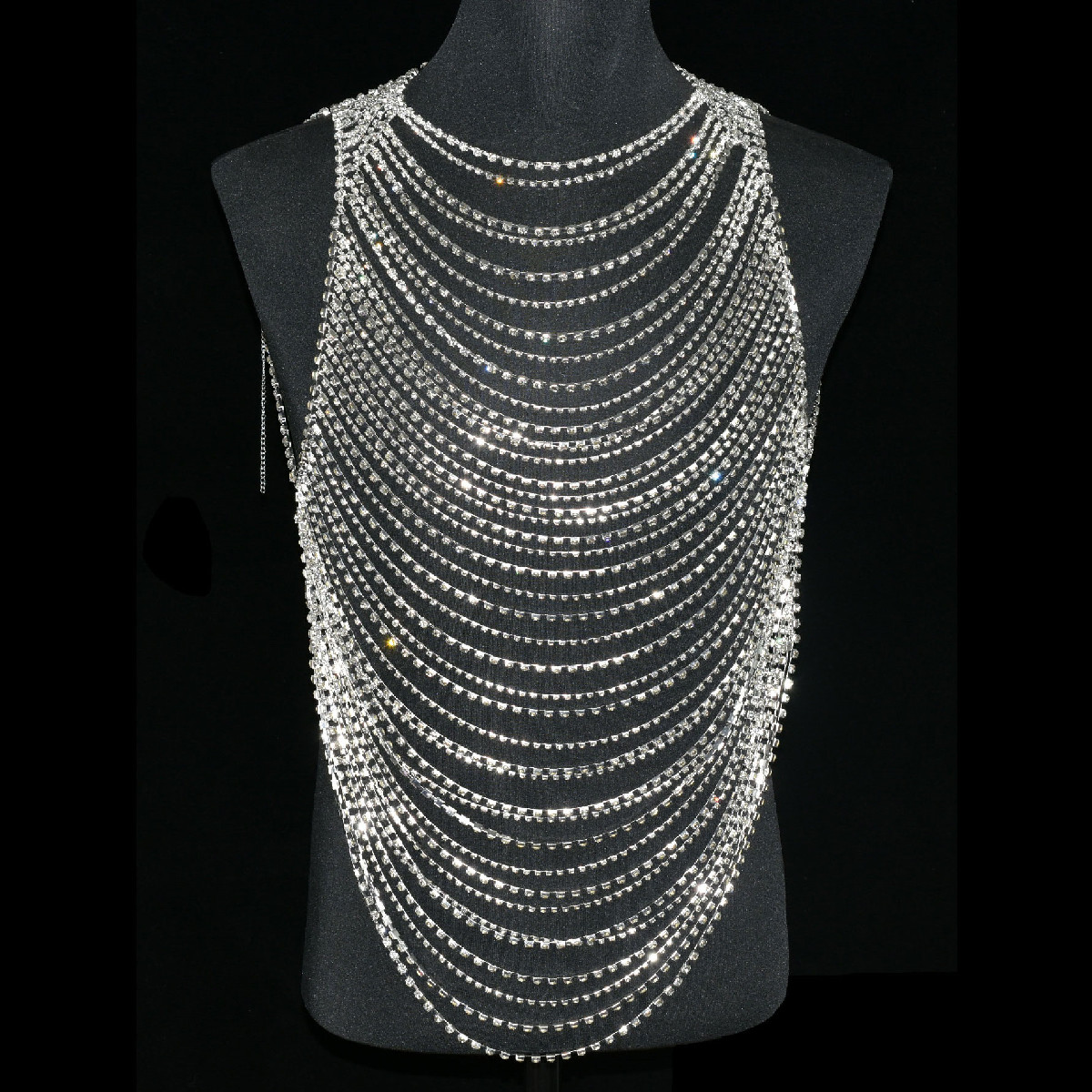 แฟชั่นหรูหรา Bling ผู้ชายผู้หญ - Body Jewelry Men บทวิจารณ์และราคา