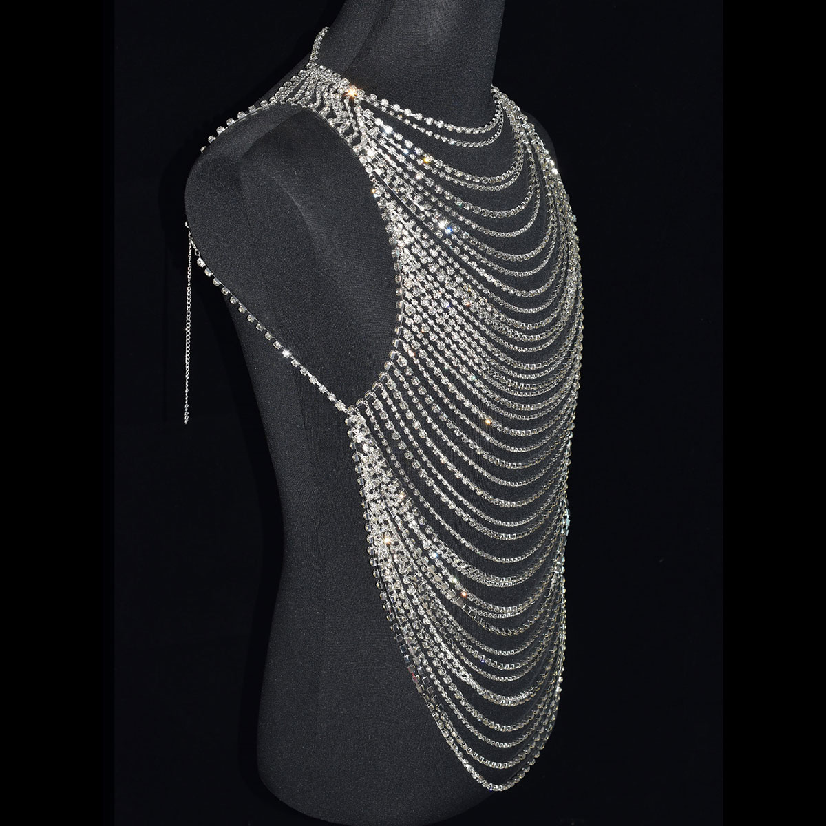 แฟชั่นหรูหรา Bling ผู้ชายผู้หญ - Body Jewelry Men บทวิจารณ์และราคา