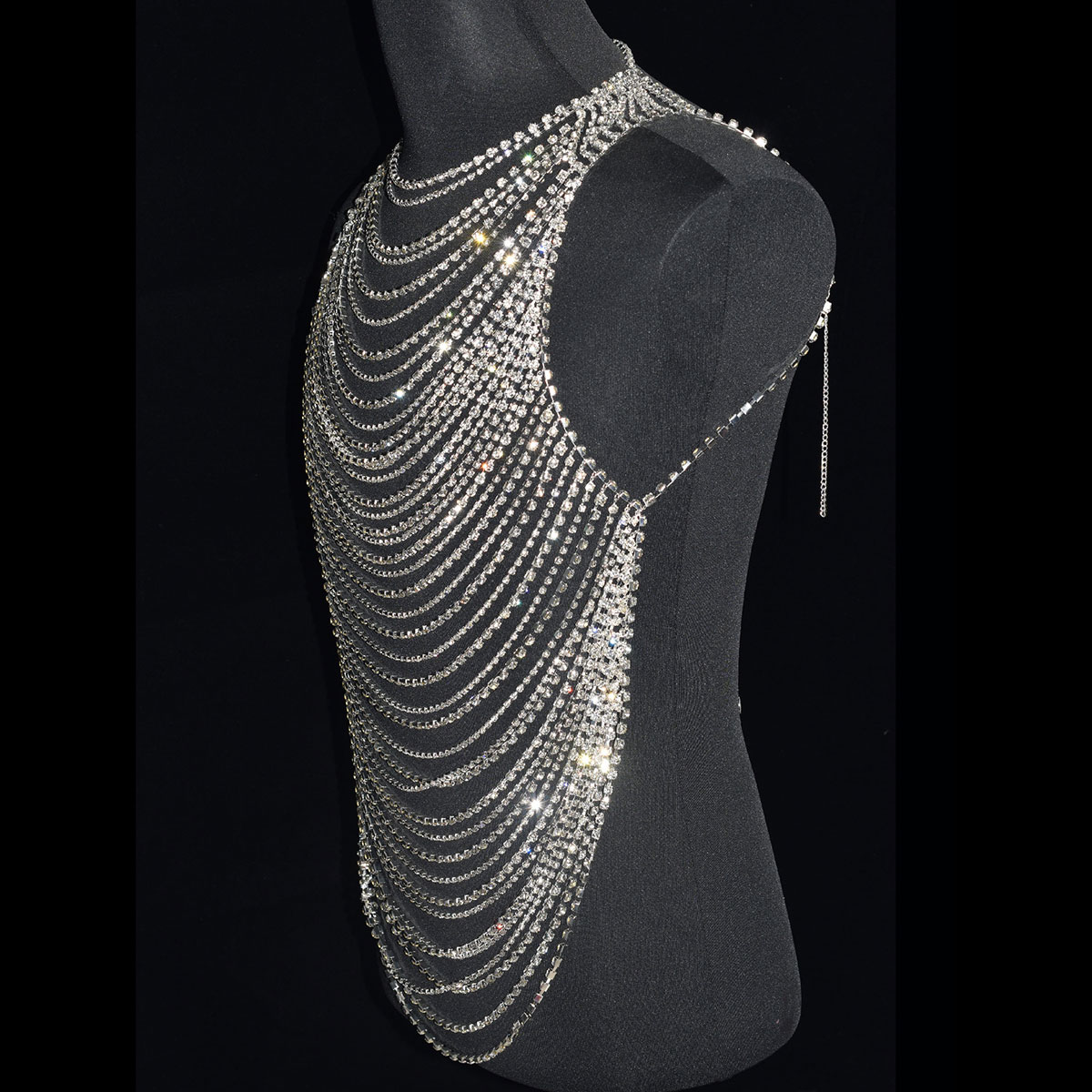 แฟชั่นหรูหรา Bling ผู้ชายผู้หญ - Body Jewelry Men บทวิจารณ์และราคา
